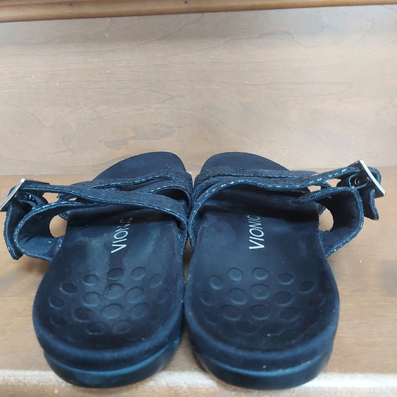 Vionic Skylar - Women's Adjustable Slide Orthotic Sandal - Picture 2 of 6